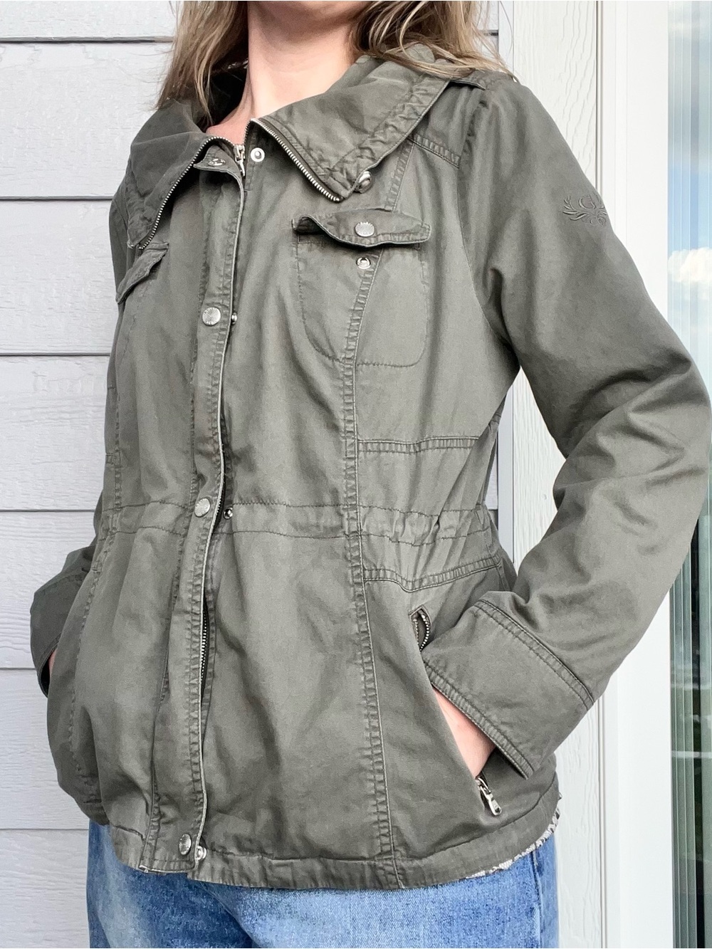 GUESS Utility Anorak Jacket - Women